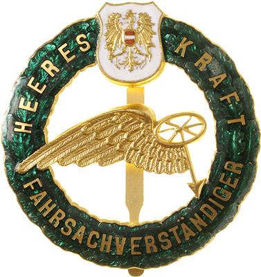 Heeres - Kraft - Fahrsachverständiger Abzeichen, - Onorificenze e decorazioni