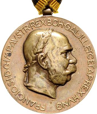 Jubiläumsmedaille 1908 für Ausländer, - Řády a vyznamenání