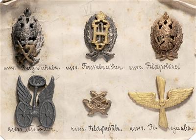 Lot russische Miniaturabzeichen, - Onorificenze e decorazioni