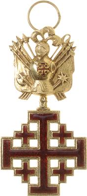 Orden vom Heiligen Grab, - Řády a vyznamenání