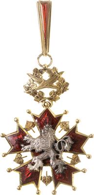 Orden vom Weissen Löwen, - Onorificenze e decorazioni