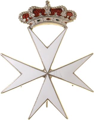 Profeßkreuz mit Krone, - Orders and decorations