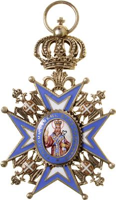 St. Sava - Orden, - Orden und Auszeichnungen