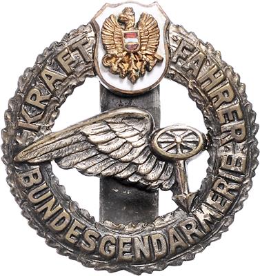 Gendarmerie - Kraftfahrer - Abzeichen, - Orden und Auszeichnungen