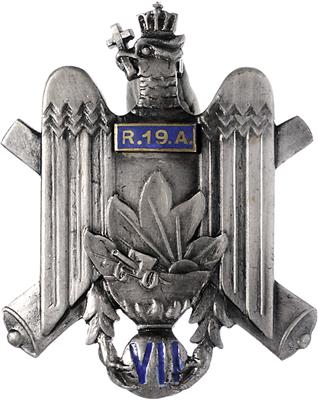 Rumänisches Regimentsabzeichen, - Řády a vyznamenání