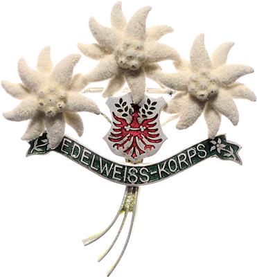 Edelweiss - Korps, - Onorificenze e decorazioni