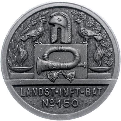 Landst. Inft. Bat. Nr. 150, - Orders and decorations