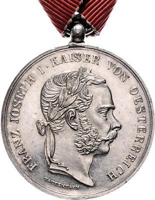 Prager Bürgerwehr - Medaille 1866, - Řády a vyznamenání