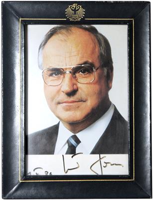 Geschenkportrait Bundeskanzler Helmut Kohl - Orders and decorations