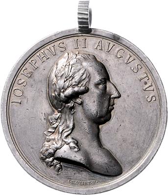 Medaille auf die Gründung der Medizinisch - Chirurgischen Militärakademie 1785 - Orden und Auszeichnungen
