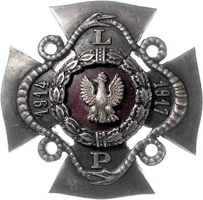 Erinnerungsabzeichen des medizinischen Dienstes der polnischen Legionen 1914 - 1917 - Řády a vyznamenání