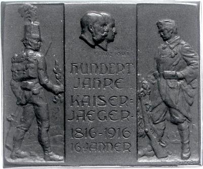 Hundert Jahre Kaiserjäger 1816 - 1916 - Řády a vyznamenání