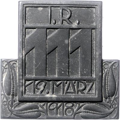 IR 111, 19. März 1918 - Orders and decorations