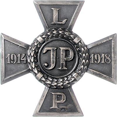 Legionskreuz 1914 - 1918 des Verbandes der polnischen Legionäre 1923 - Řády a vyznamenání