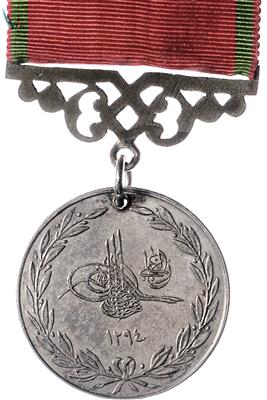 Medaille auf den Krieg mit Russland 1877, - Řády a vyznamenání