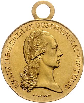 Militär - Ehrenmedaille "Tiroler Denkmünze 1797", - Orden und Auszeichnungen