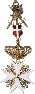 Halskreuz der Gratial - und Devotionsritter, - Orden und Auszeichnungen