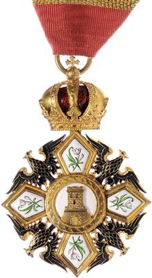 Kapitelabzeichen des Maria Theresianischen Kollegiatkapitels von Mantua, - Orden und Auszeichnungen