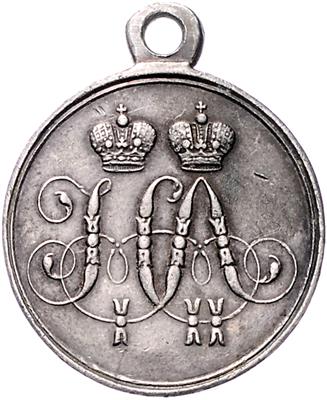 Medaille Verteidigung von Sewastopol 1855 - Řády a vyznamenání