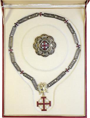 Orden der byzantinischen Ritter vom Heiligen Grab, - Orders and decorations