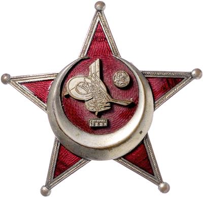 Türkische Kriegsmedaille (Eisener Halbmond), - Orden und Auszeichnungen