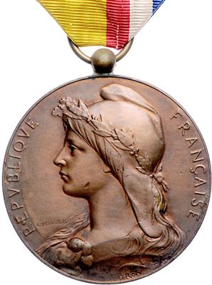 2 Medaillen auf die russisch - französische Allianz, - Orders and decorations