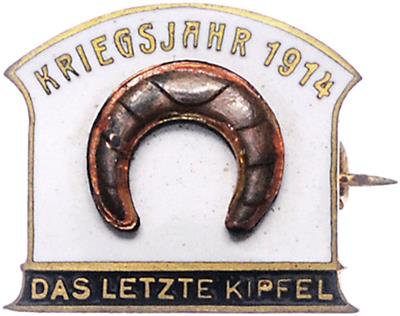 Kriegsjahr 1914 "Das letzte Kipfel", - Řády a vyznamenání