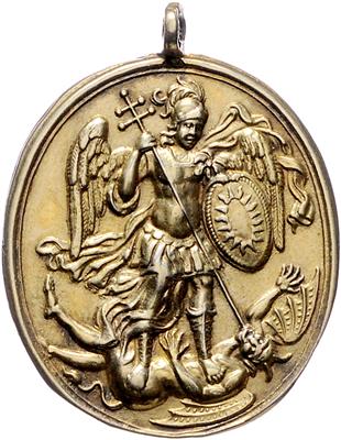 Medaille der St. Michaels - Erzbruderschaft, - Řády a vyznamenání