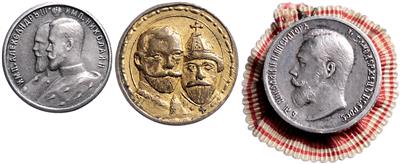 3 Miniatur - Medaillen, - Onorificenze e decorazioni