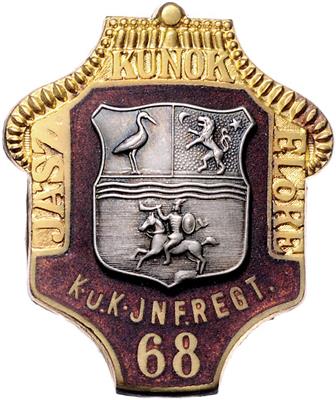 K. u. K. Inf. Regt. Nr. 68, - Orden und Auszeichnungen