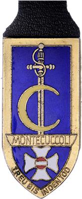 MILAK - Jahrgangsabzeichen Montecuccoli 1980, - Orden und Auszeichnungen