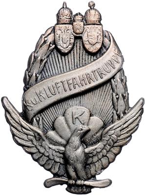Abzeichen K. u. K. Luftfahrtruppe, - Orders and decorations