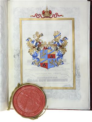 Adelsstandserhebung Kaiser Franz Joseph I., - Řády a vyznamenání
