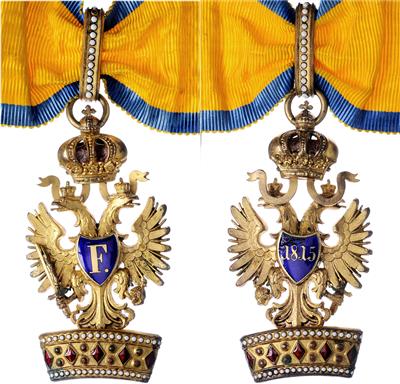 Orden der Eisernen Krone, - Orden und Auszeichnungen