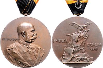 Pontlaz - Medaille 1903, - Řády a vyznamenání