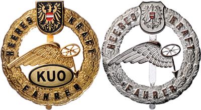 Sammlung Heereskraftfahrer Abzeichen, - Onorificenze e decorazioni