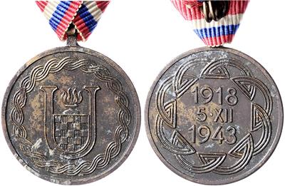 Gedenkmedaille 5. Dezember 1918, - Onorificenze e decorazioni