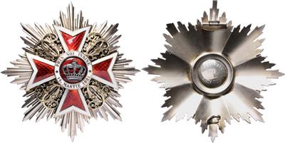 Orden der Krone von Rumänien, - Orden und Auszeichnungen