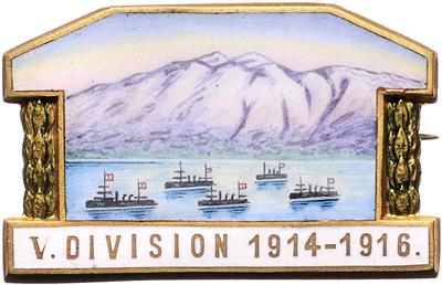 V. Division, 1914-1916, - Řády a vyznamenání