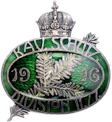 Kavallerie Schützen Division II./77 1916, - Řády a vyznamenání