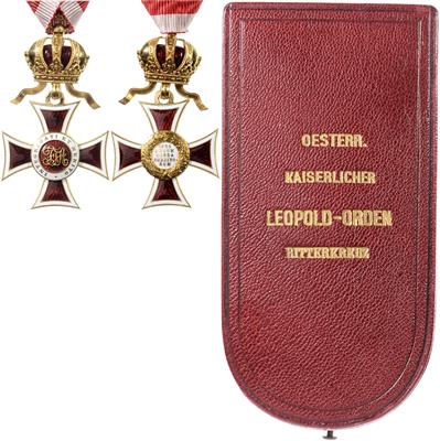 Leopoldorden, - Onorificenze e decorazioni