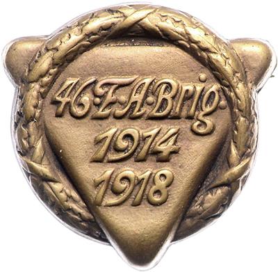 46. F. A. Brig. 1914/1918, - Onorificenze e decorazioni