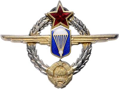 Abzeichen für Fallschirm - Instruktor der Luftwaffe der VR Jugoslawien, - Orden und Auszeichnungen
