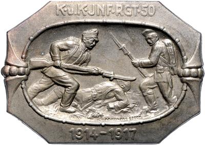 K. u. K. Inf. Rgt. 50 1914-1917, - Onorificenze e decorazioni