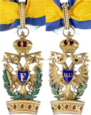 Orden der Eisernen Krone, - Řády a vyznamenání