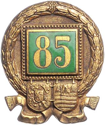 K. u. K. Infanterie Regiment Nr. 85, - Orders and decorations