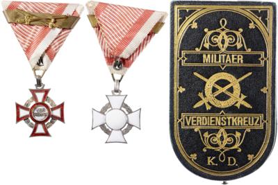 Militärverdienstkreuz, - Řády a vyznamenání