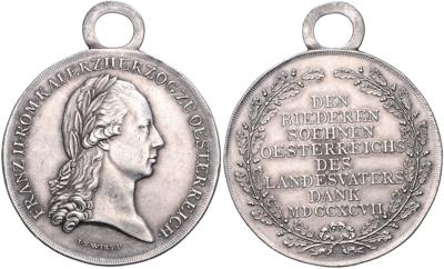 Militärverdienstmedaille für das Niederösterreichische Aufgebot 1797 - Orden und Auszeichnungen