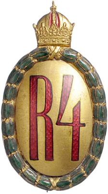 Reitendes Schützen - Regiment Nr. 4, - Orders and decorations