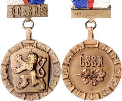 Bürgermeistermedaille der CSSR, - Decorazioni e onorificenze